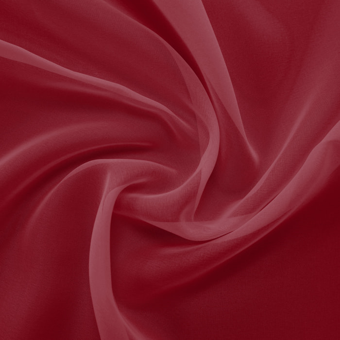 Tissu en voile Non Feu-M1 - Bordeaux