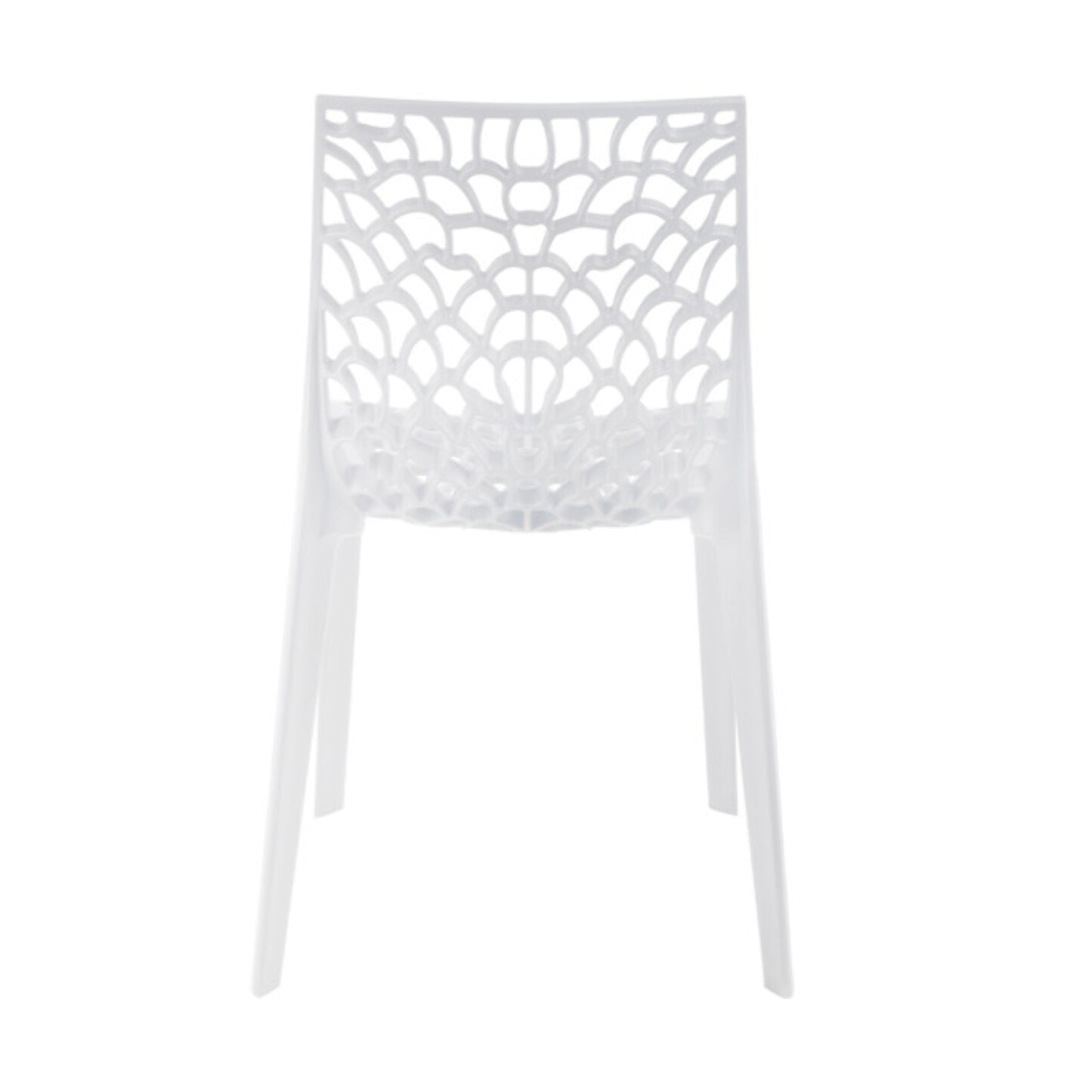 Chaise de repas ajourée et empilable - GRUYERE 2