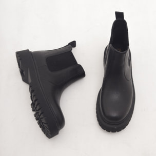 STIVALETTO CHELSEA BASSO NERO