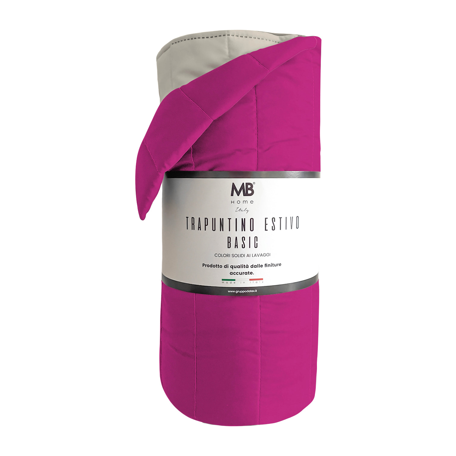 TRAPUNTINO ESTIVO BASIC SINGOLO, TINTA UNITA DOUBLEFACE