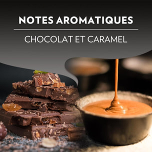 Ristretto x10.  Capsules compatibles Nespresso en aluminium