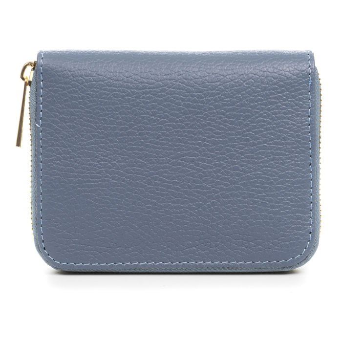 Andalo cartera mujer. Piel auténtica acabado Dollaro