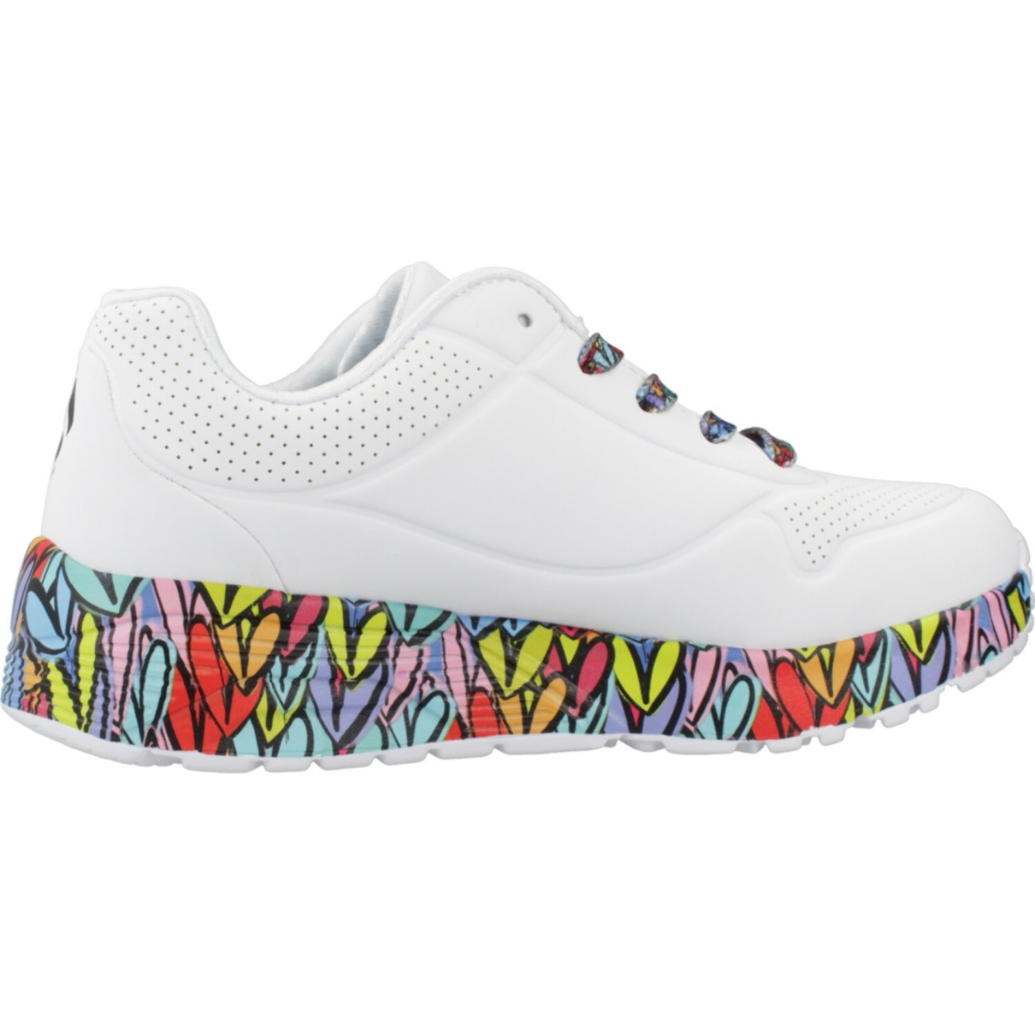 Zapatillas Niña Uno Litesubtle Love Blanco