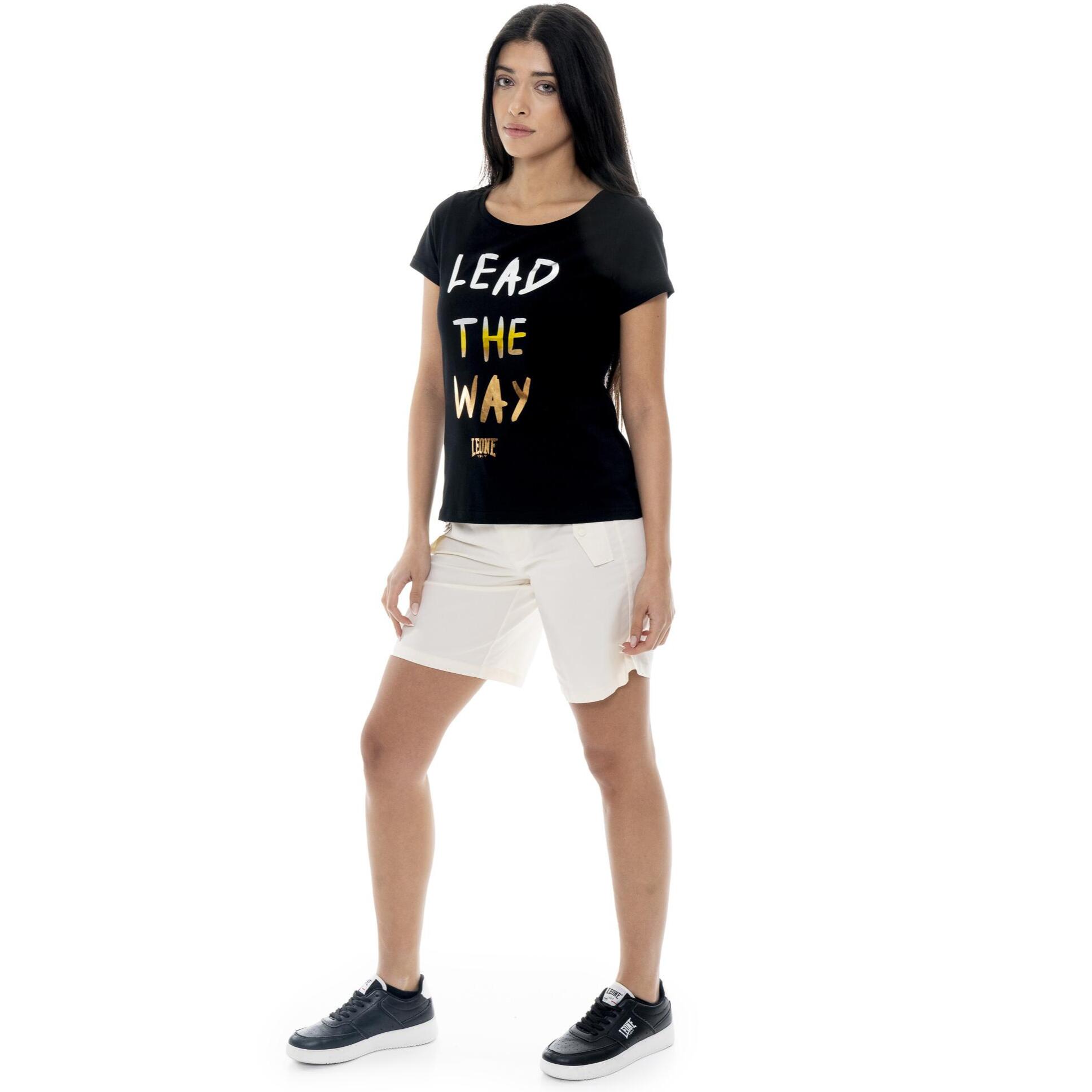 T-shirt da donna Leone Chic Gold
