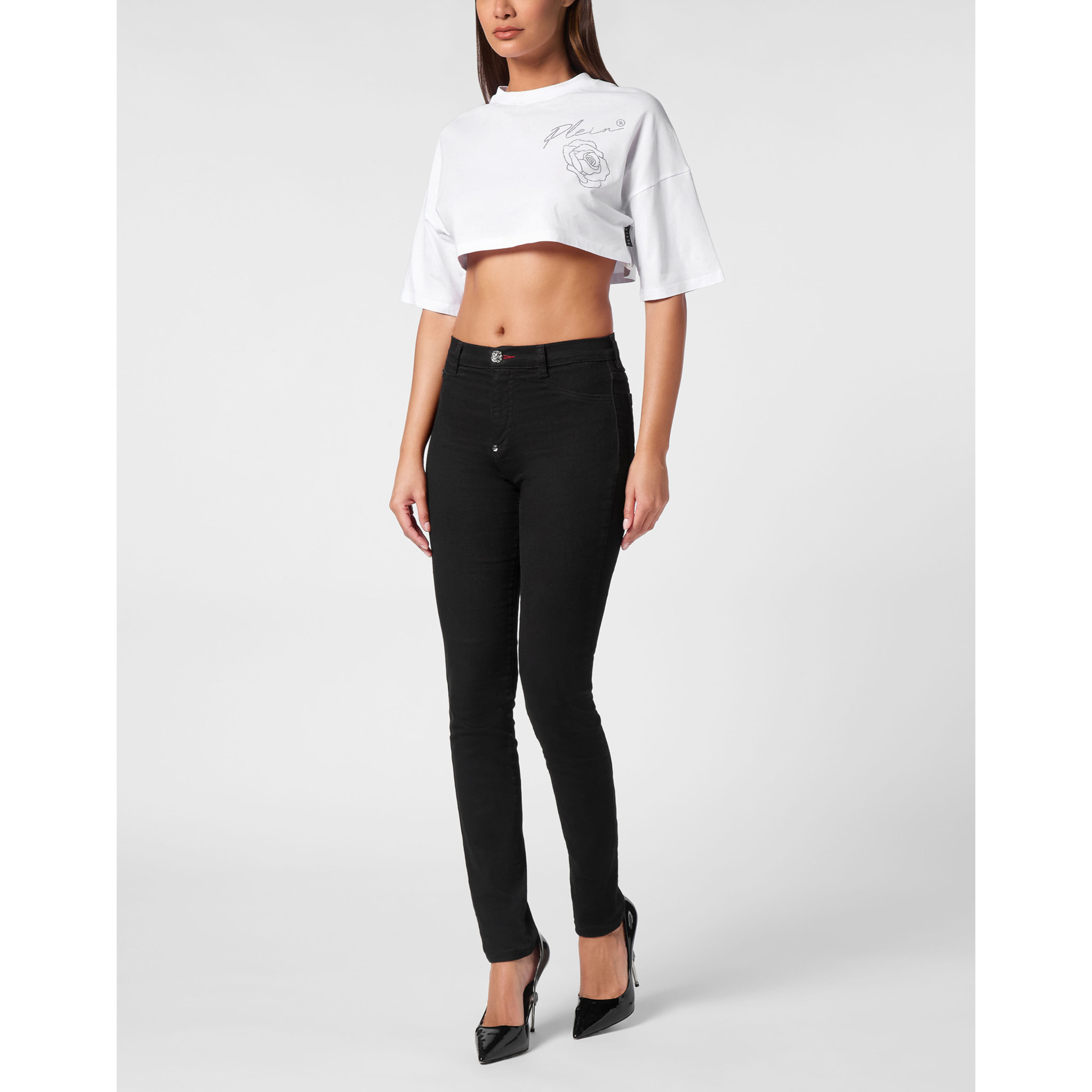 PHILIPP PLEIN Camiseta Cuello Redondo ROSES