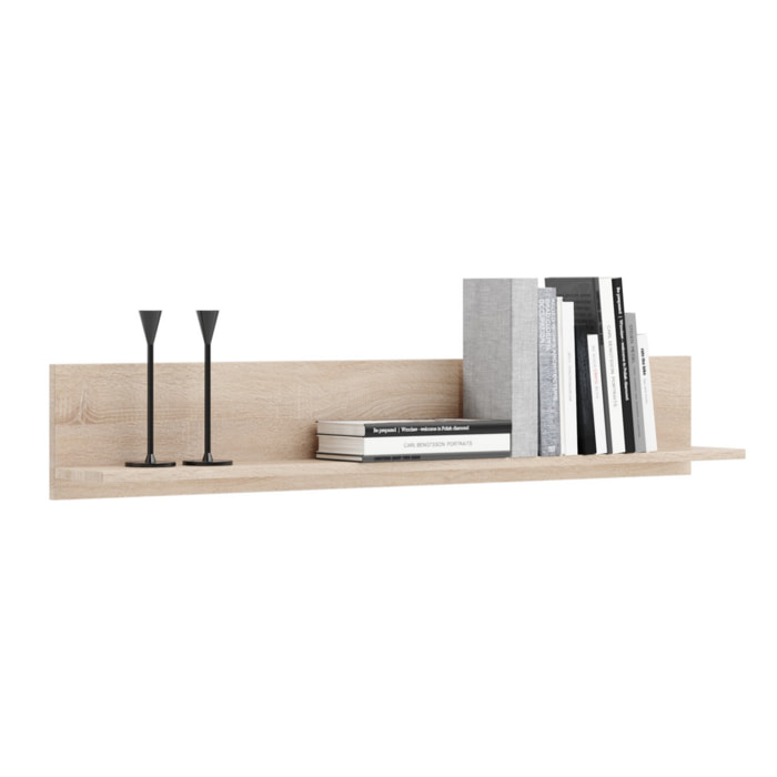 Mensola a muro Shelf 100 cm in rovere sonoma