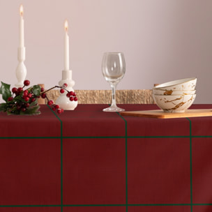 Mantel antimanchas WINDOWS ROJO