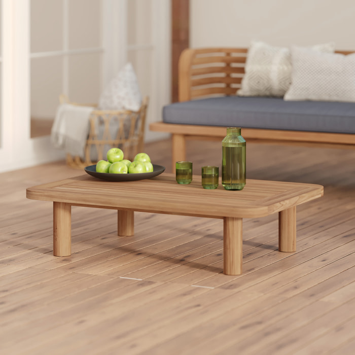 Table basse de jardin en teck - Kilda