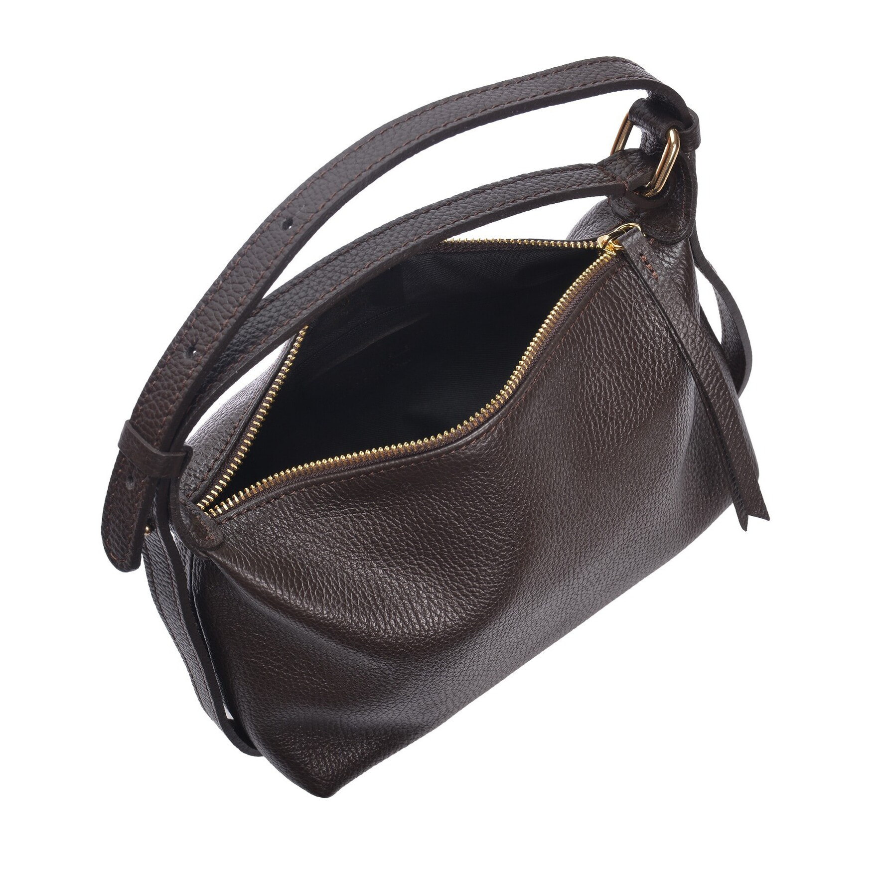 Borsa a tracolla Anna Luchini Marrone