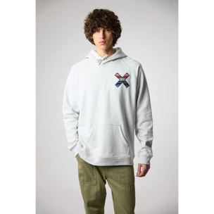 SUDADERA CON CAPUCHA CLASSIC LIGHT GREY MELANGE