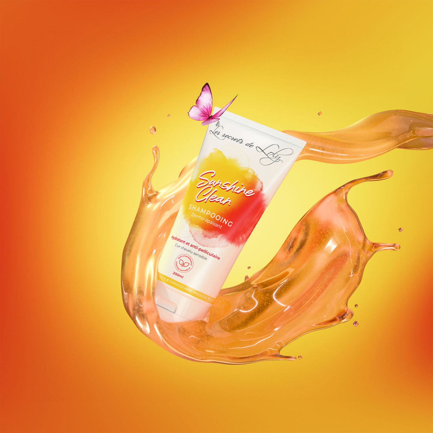 Sunshine Clean - Shampooing Cuir Chevelu Sensible 200ml
