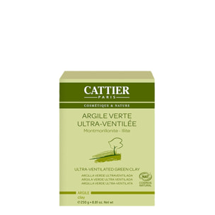 Argile Verte Ultra Ventilée - Multiples Usages 250 g