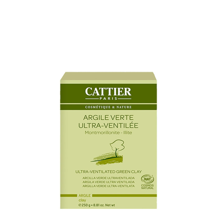 Argile Verte Ultra Ventilée - Multiples Usages 250 g