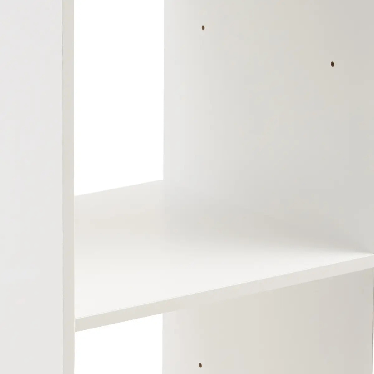 Étagère colonne 4 cases "Mix N' Modul" blanc