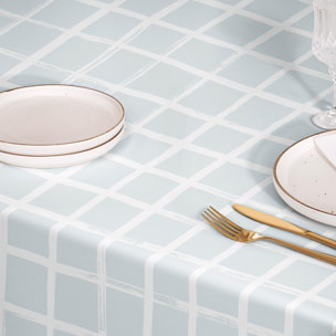 Nappe anti-taches MARISMA BLEU - en 100 % coton