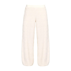 Pantalón ancho de punto estilo globo de mujer