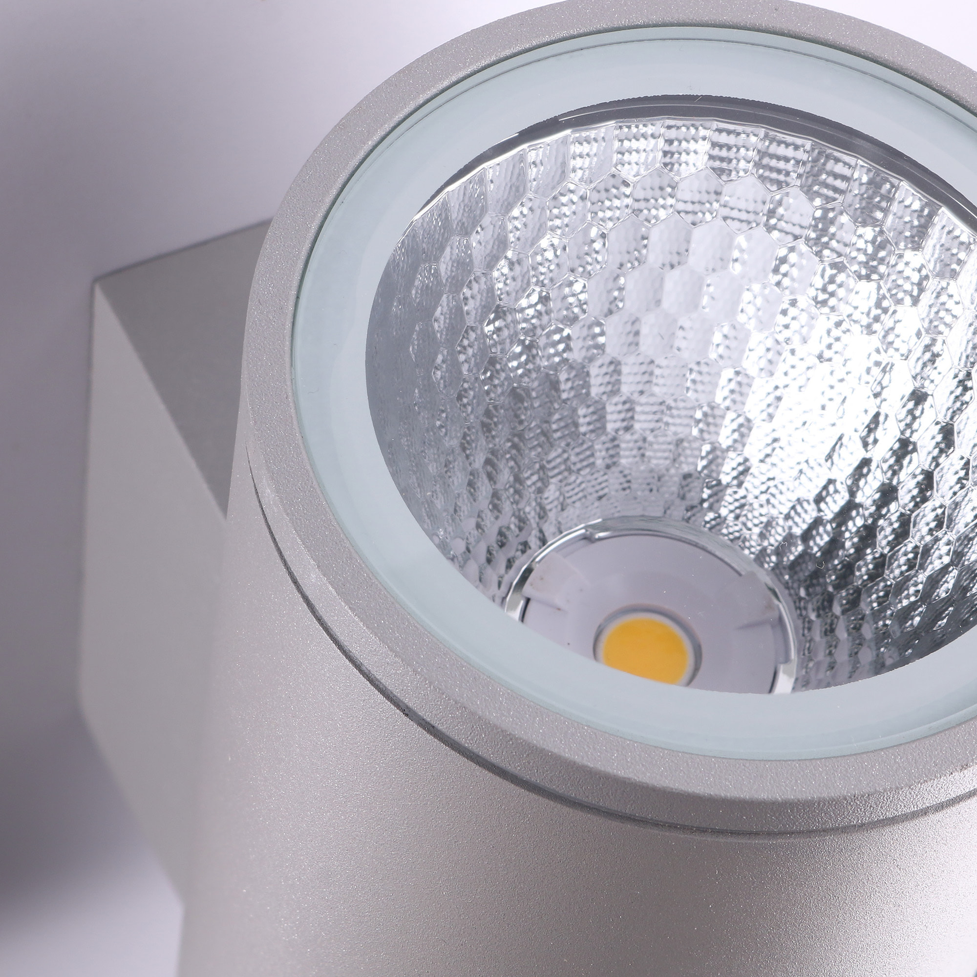 Forlight Aplique Ip54 Orion Double Emission Led 11,3W 3000K Gris 1135Lm