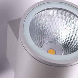 Forlight Aplique Ip54 Orion Double Emission Led 11,3W 3000K Gris 1135Lm