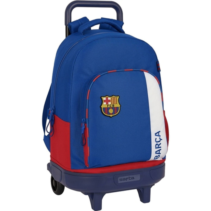Mochila gde. c/ruedas compact extraible f.c.barcelona 2ª equipacion