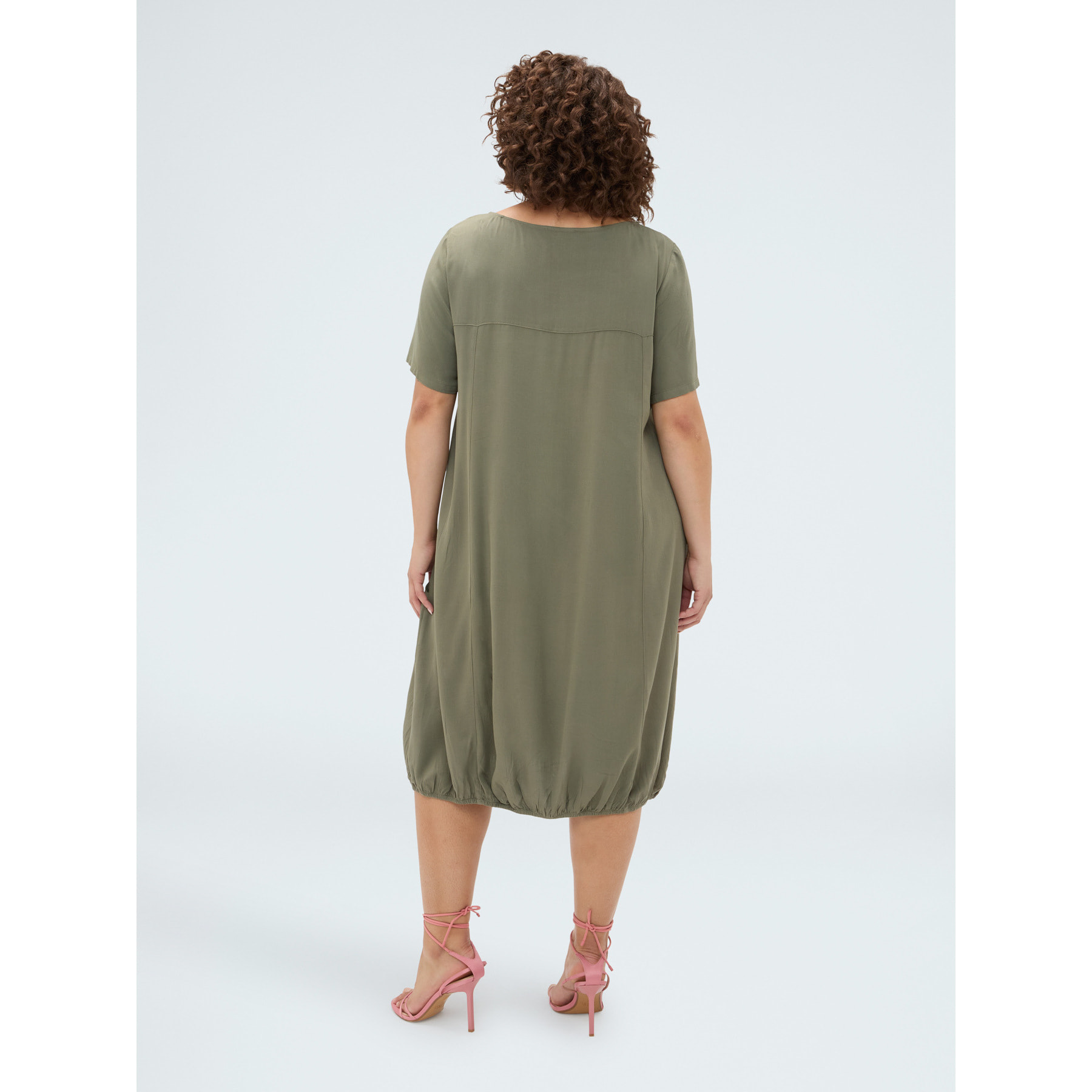 Fiorella Rubino - Vestito a ovetto - Verde militare