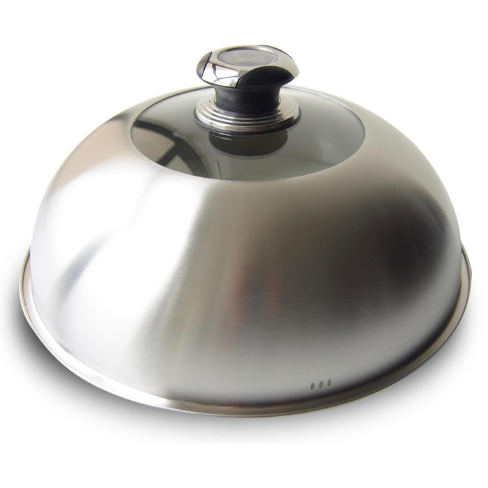 Cloche Inox Thermomètre - LE MARQUIER