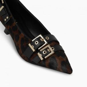 ZAPATOS DE SALÓN ANIMAL PRINT A-ROMULO-P