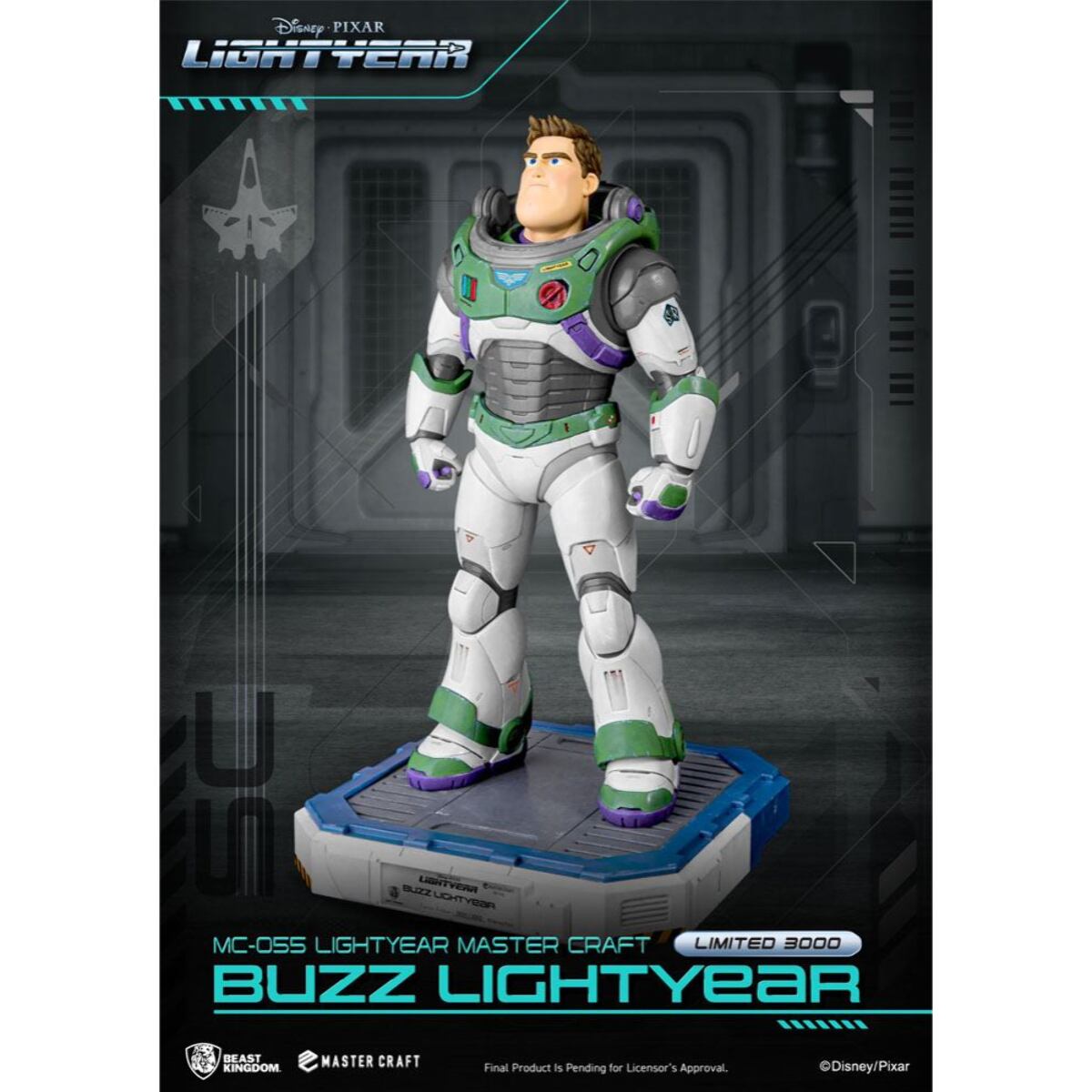 Disney Lightyear Statua Master Craft Buzz Lightyear 40 Cm Beast Kingdom Toys