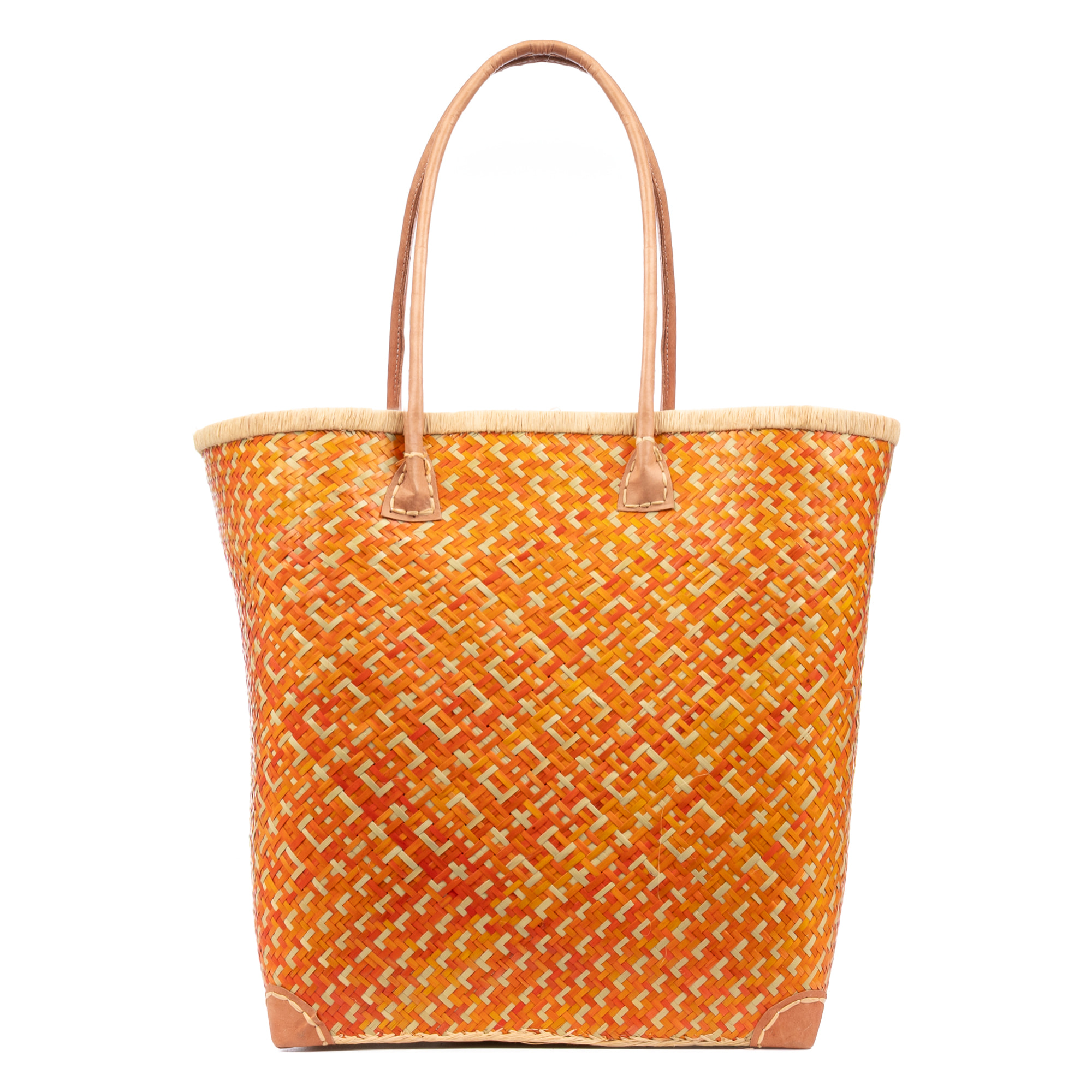 Arda borsa a spalla donna. Realizzata in paglia con manici in pelle.