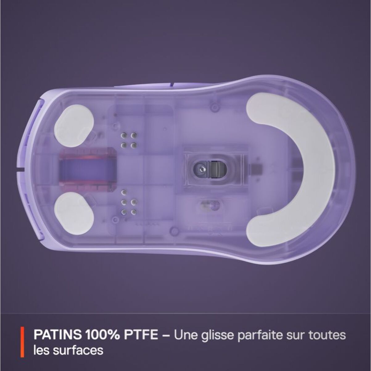 Souris Gamer Sans Fil STEELSERIES Rival 3 WL Gen 2 Lavande