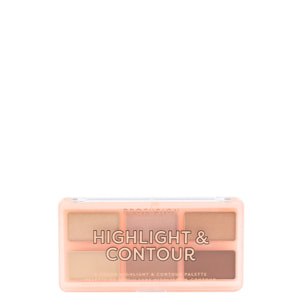 Palette Highlight & Contour I - Teint 6 Couleurs 108 g