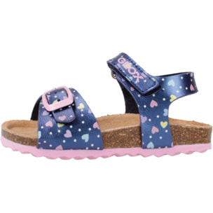 Sandalias Niña de la marca GEOX  modelo B SANDAL CHALKI GIRL AZUL