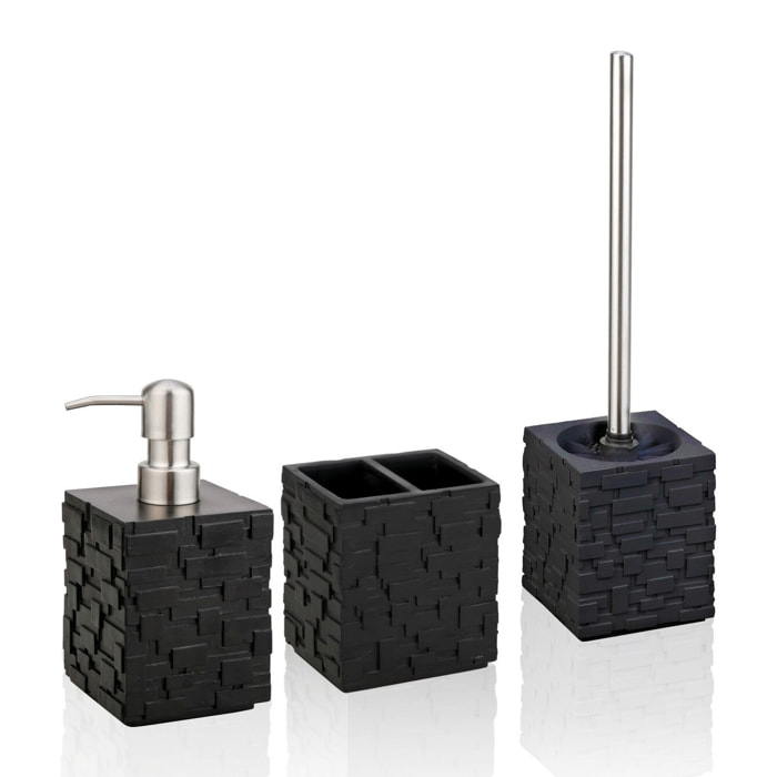 Tomasucci DISTRIBUTEUR DE SAVON "MUR NOIR"