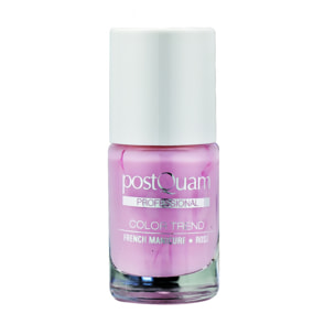 Vernis a ongles traitement french manicure rose 10 ml.