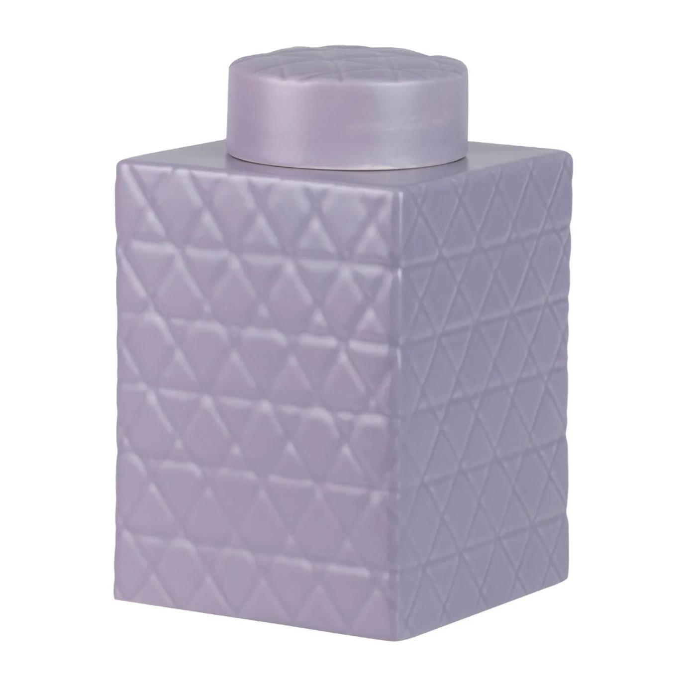 Tibor Ceramica Morado Mate 16x16x26 Cm