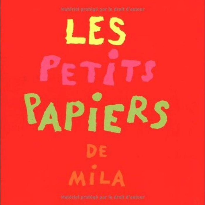 Boutan Mila | Petits papiers de mila (Les) | Livre d'occasion