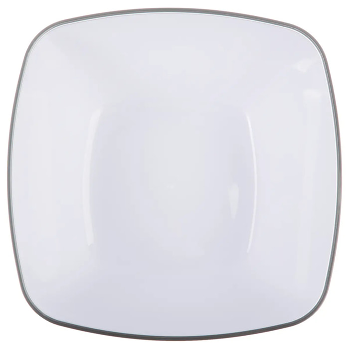 Saladier D25cm "Square" gris anthracite