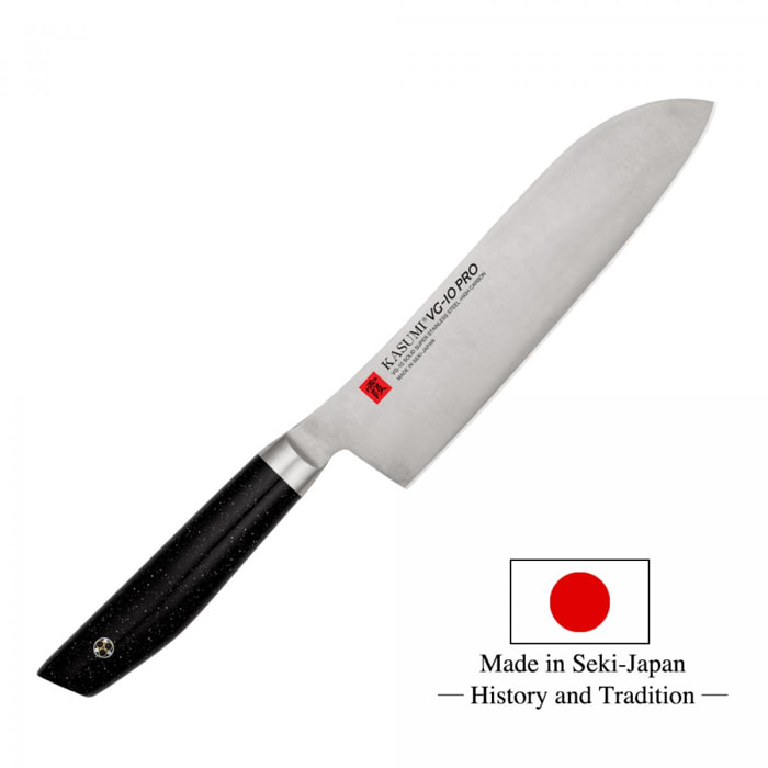 Couteau japonais Santoku 18 cm Kasumi VG10Pro