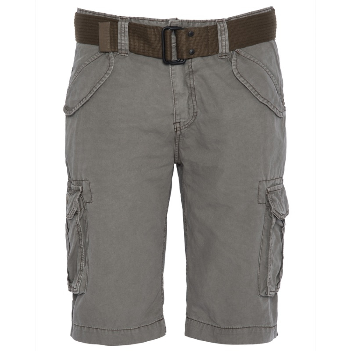 BERMUDA ARMY MULTIPOCKET CON CINTURA SCHOTT KHAKI