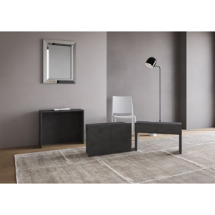 Bancos extensible inferior y superior 26x72/300 cm Evolve Antracita Espatulado extensiones internas