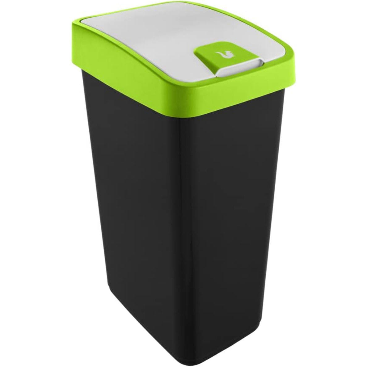 Cubo de la Basura Premium con Tapa Abatible,  Magne, Verde