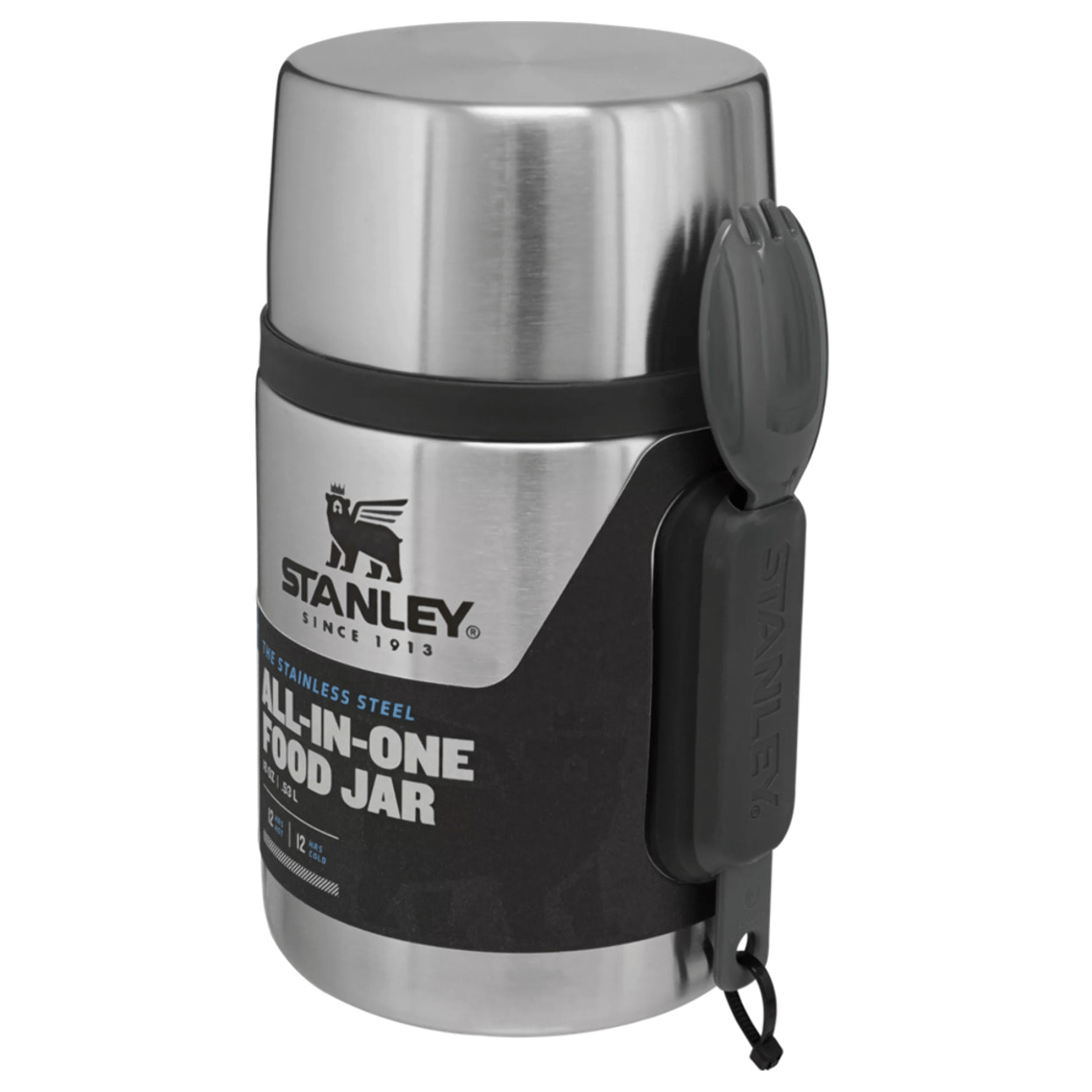 0,53L - STAINLESS STEEL ALL-IN-ONE FOOD JAR - Stainless