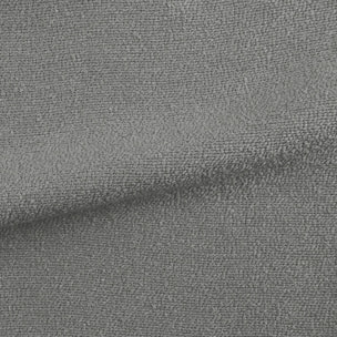 Rideau uni texturé  - Effet bouclé - Gris
