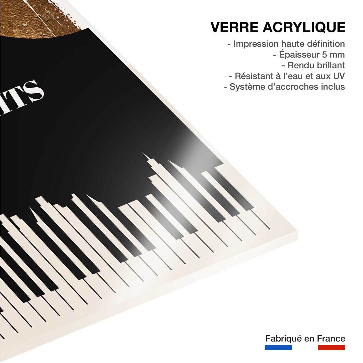 Tableau jazz night Tableau plexiglas