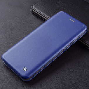 Etui IBROZ Oppo A77 5G Cuir bleu