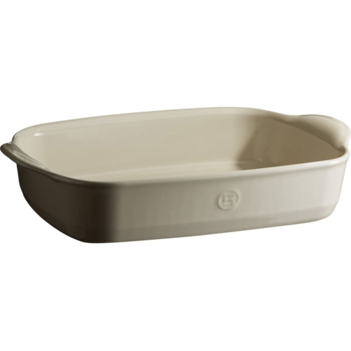 Plat au four EMILE HENRY rectangulaire ultime 36.5x23.5cm Argile