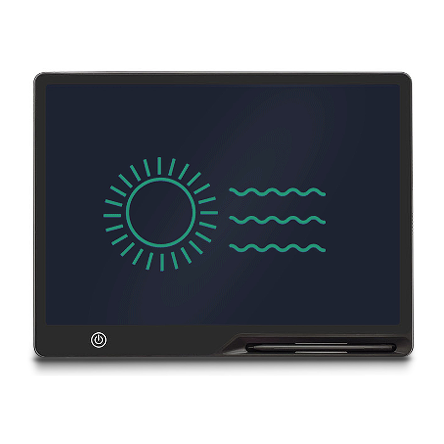 Tavoletta grafica e scrittura LCD da 16 pollici. Portatile, con blocco di cancellazione e batteria ricaricabile.