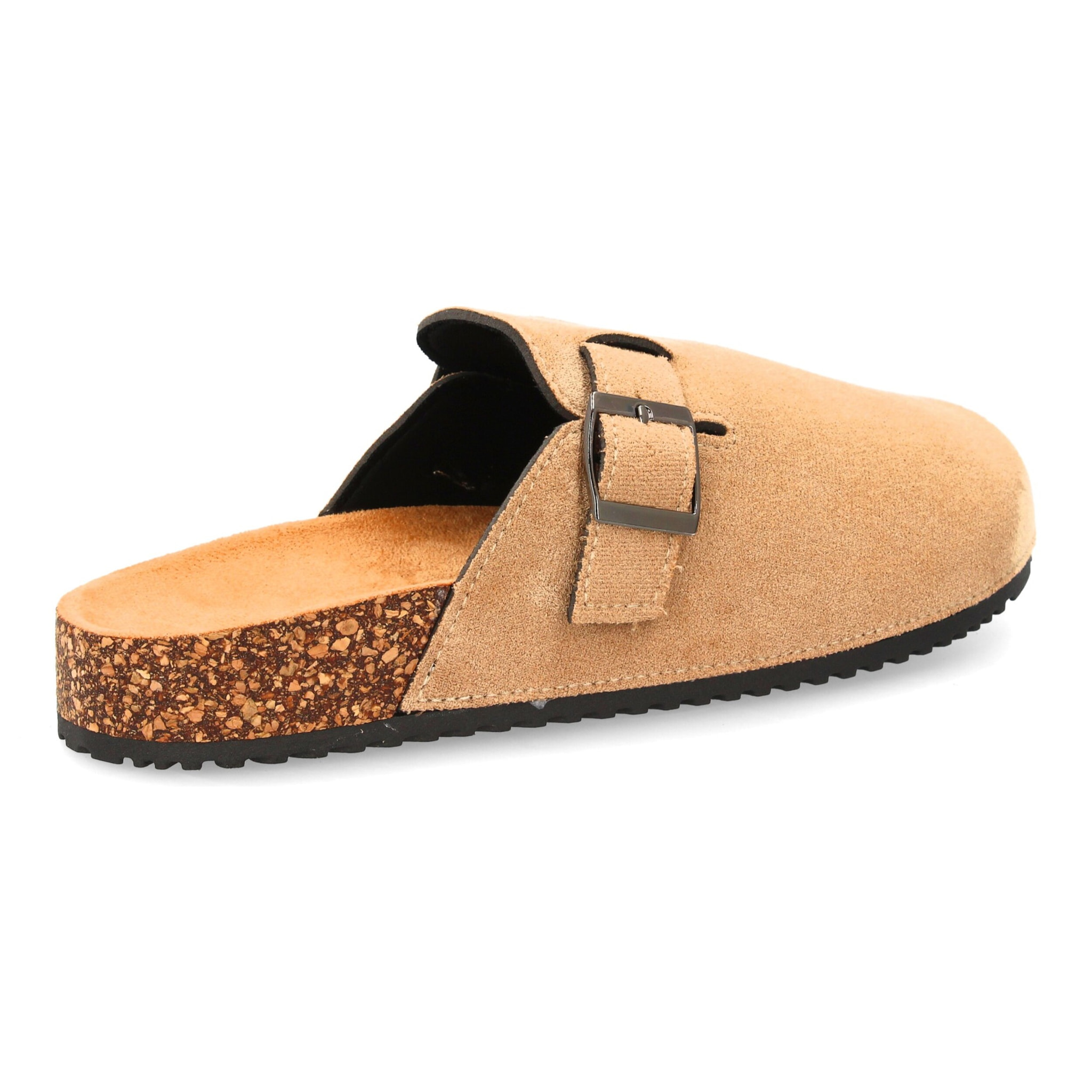 Zueco casual con hebilla ajustable para hombre