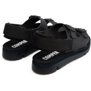 Camper Sandalias Hombre Oruga Negro