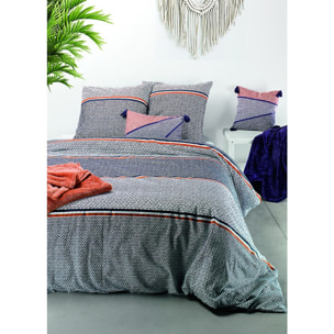 Parure Housse De Couette 3pcs 100% Coton 57fils Tilak