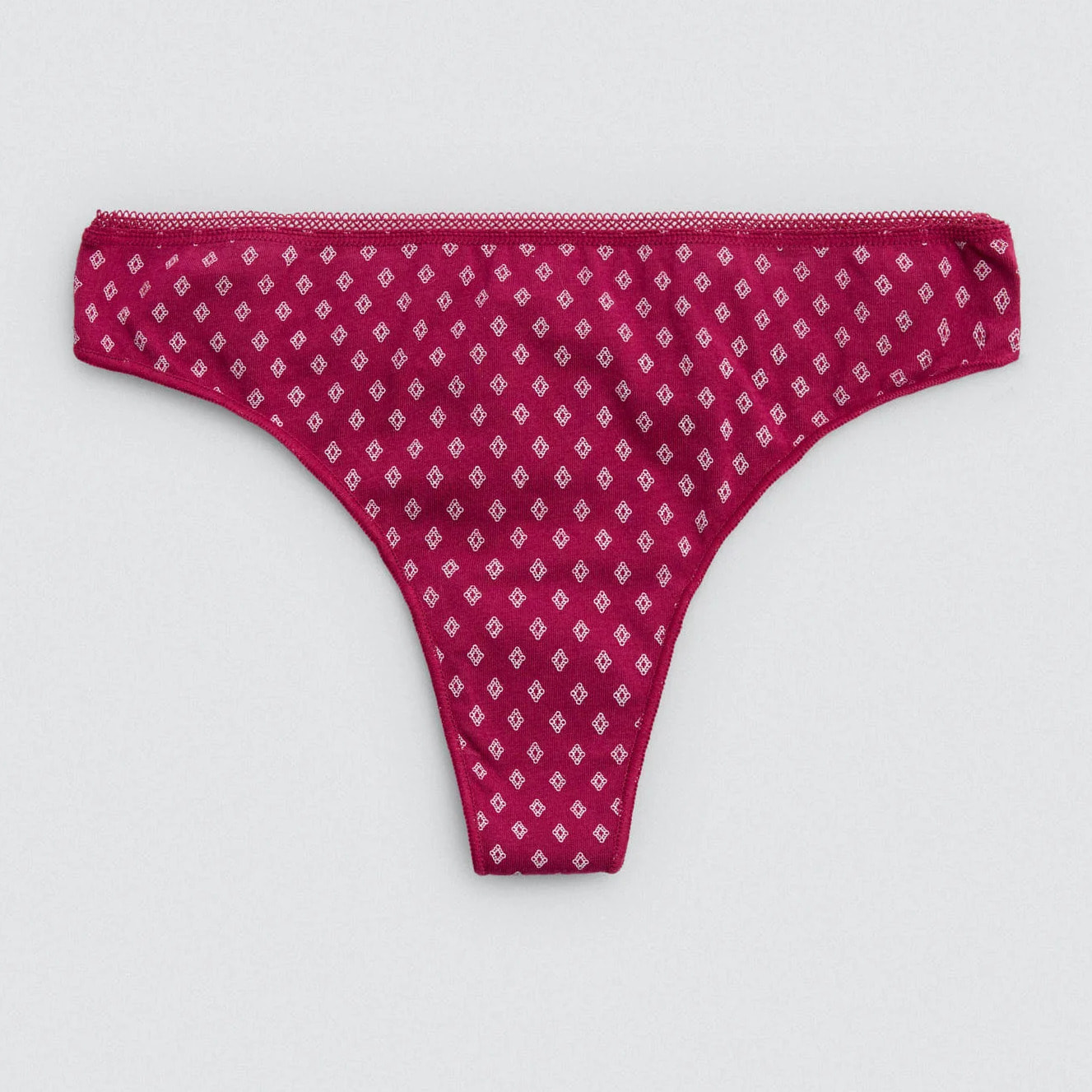 Confezione da 6 infradito in cotone stampato